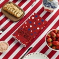 thumbnail image 4 of Sm:)e Star God Bless America 4th of July Kitchen Dish Towels Set of 2 18x26 Inch, Red, Soft & Absorbent Patriotic Independence Day Washcloth, 4 of 7
