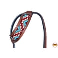 thumbnail image 2 of Hilason Western Horse One Ear Headstall Bridle American Leather Aztec, 2 of 3