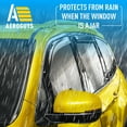 thumbnail image 3 of AEROGUYS Extra Durable Window Deflectors In-Channel Window Visors Rain Guards Fit for Passport 2019-2025, Sun Visors, Wind Vent for Shades, Exterior Car Accessories - 4 pcs. AG0855, 3 of 9