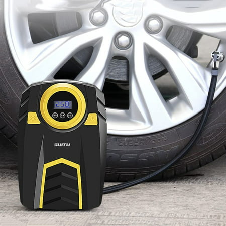 Air Compressor Tire Inflator Portable Air Pump For Car Tires 12V DC Auto  Tire Pump 100PSI With LED Light For Car, Bicycle, And Other Inflatables