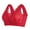 Red, variant on Ofreoo Bras for Women Lace Thin Style Ventilate Comfort Large Size Bra Without Steel Rim Great Gifts for Less