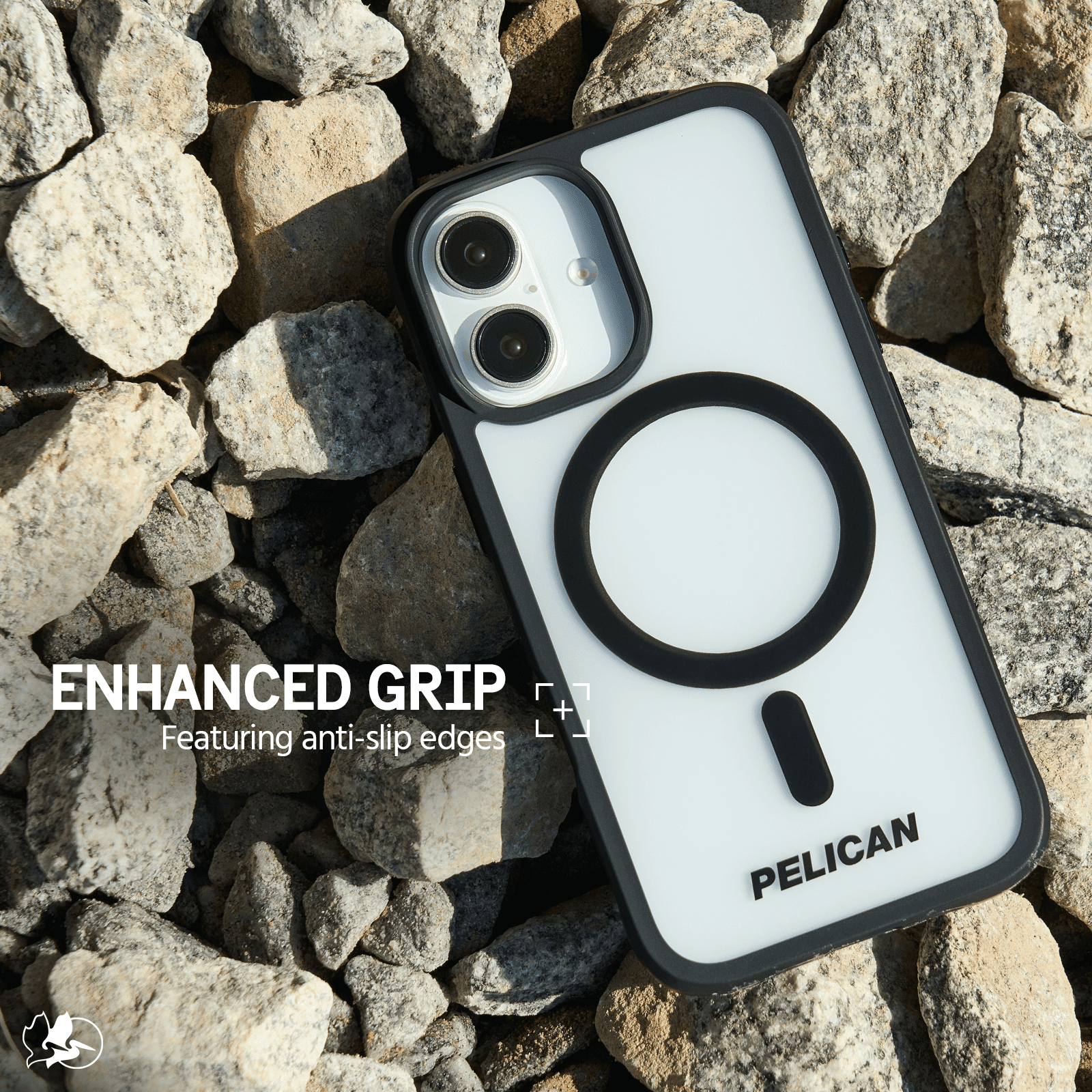 Pelican Ranger Apple iPhone 16 MagSafe Compatible Case - Frosted Clear