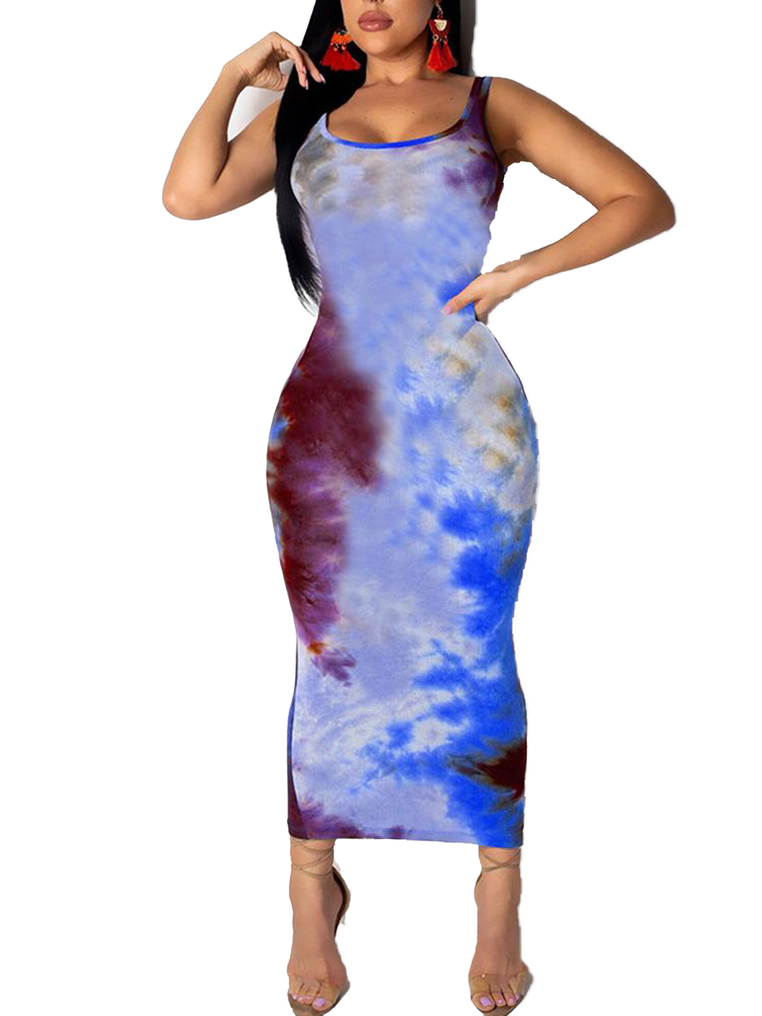 wsevypo Women's Summer Tight Colorful 