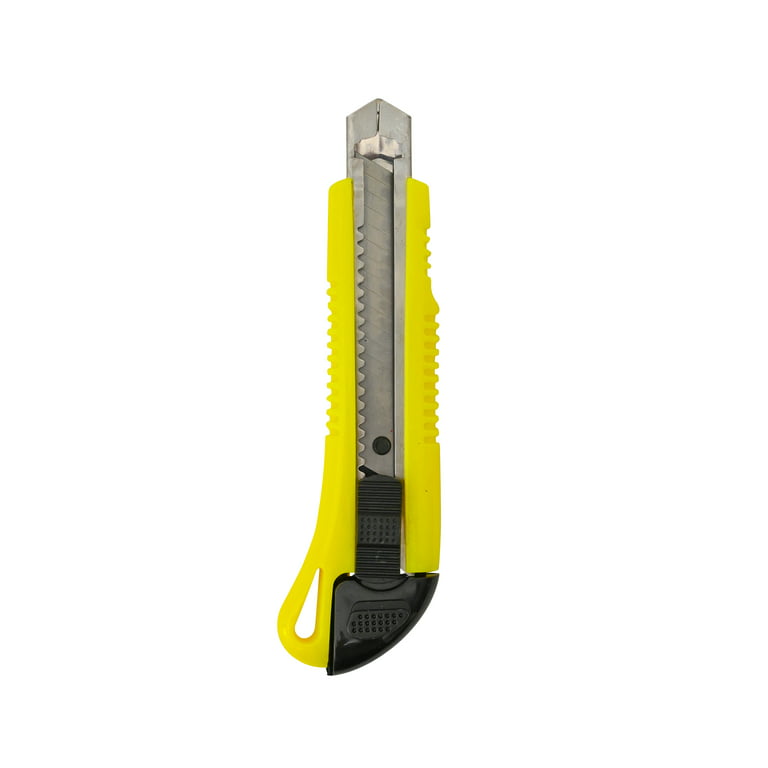 Excel 16850 Heavy Duty Plastic Retractable Box Cutter, 18MM Snap