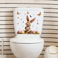 thumbnail image 6 of Guozer Easter Wall Stickers & Murals Wall Decals Peel and Stick Easter Window Clings for Glass Window Cartoon Easter Egg Bunny Wall Stickers Decor for Bedroom Nursery, Boys and Girls Room, 6 of 6
