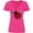 Hot Pink, variant on Inktastic Ladybug Women's V-Neck T-Shirt