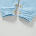 thumbnail image 7 of Newborn Baby Romper 100%Cotton Knitted Toddler Clothes Turn-down Collar One Piece Overall Infant Boy Jumpsuit Outfit Fashion Tie, 7 of 7