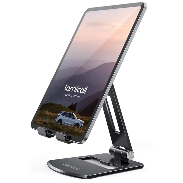 Soporte para tableta Lamicall Soporte plegable para tabletas de 4,7 a 13 pulgadas