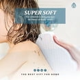 thumbnail image 3 of Esponja de baño exfoliante suave, esponja corporal para eliminación de piel muerta, para limpieza, esponja corporal exfoliante, esponja de masaje, esponja de baño y ducha, 3 of 5