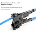 thumbnail image 3 of 8p  Crimper Carbon Steel Head Anti Slip Rubber Handle 8P Ratchet Structure RJ45 Crimping Tool, 3 of 8