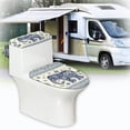 thumbnail image 6 of HELLHERO Elephant Stylish - Soft, Elastic Bottom Bathroom Seat Covers for Bathroom, Stretch, 6 of 8