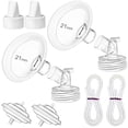 thumbnail image 1 of Piezas de extractor de leche PumpMom de 21 mm para Spectra S1 S2 9 Plus, 1 of 7