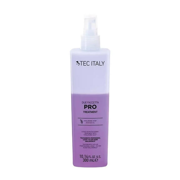 TEC ITALY DUE FACCETTA PRO LEAVE-IN TREATMENT WITH HYALURONIC ACID/AVOCADO OIL.