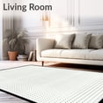 thumbnail image 2 of ODIKA 8'x10' Machine Washable Non-Slip Area Rug, Modern Geometric Spotted with Minimalist Black and Design High Traffic Rug, Beige, 59199, 2 of 7