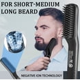 thumbnail image 2 of XIKEZAN Beard Grooming Kit, Beard Kit,W/Beard Straightener,Beard Oil,Beard Balm,Beard Comb,Mustache Scissors,Razor & Brush Stands,Bag,E-Book,Beard Care Valentine's Day Gifts for Men Dad Him Boyfriend, 2 of 4