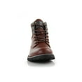 thumbnail image 3 of Polar Fox Homer MPX806036 Men's Casual Two-Tone Classic Combat Work Boots, in Brown, Men's Size 9.5, 3 of 7
