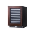 thumbnail image 3 of Summit Sdhw2442pnr 24" Wide 33 Bottle Capacity Panel Ready Built-In / Free Standing Wine, 3 of 3