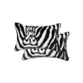 thumbnail image 1 of BELTON FAUX FUR PILLOW 12"X20" 2-PACK, 1 of 3
