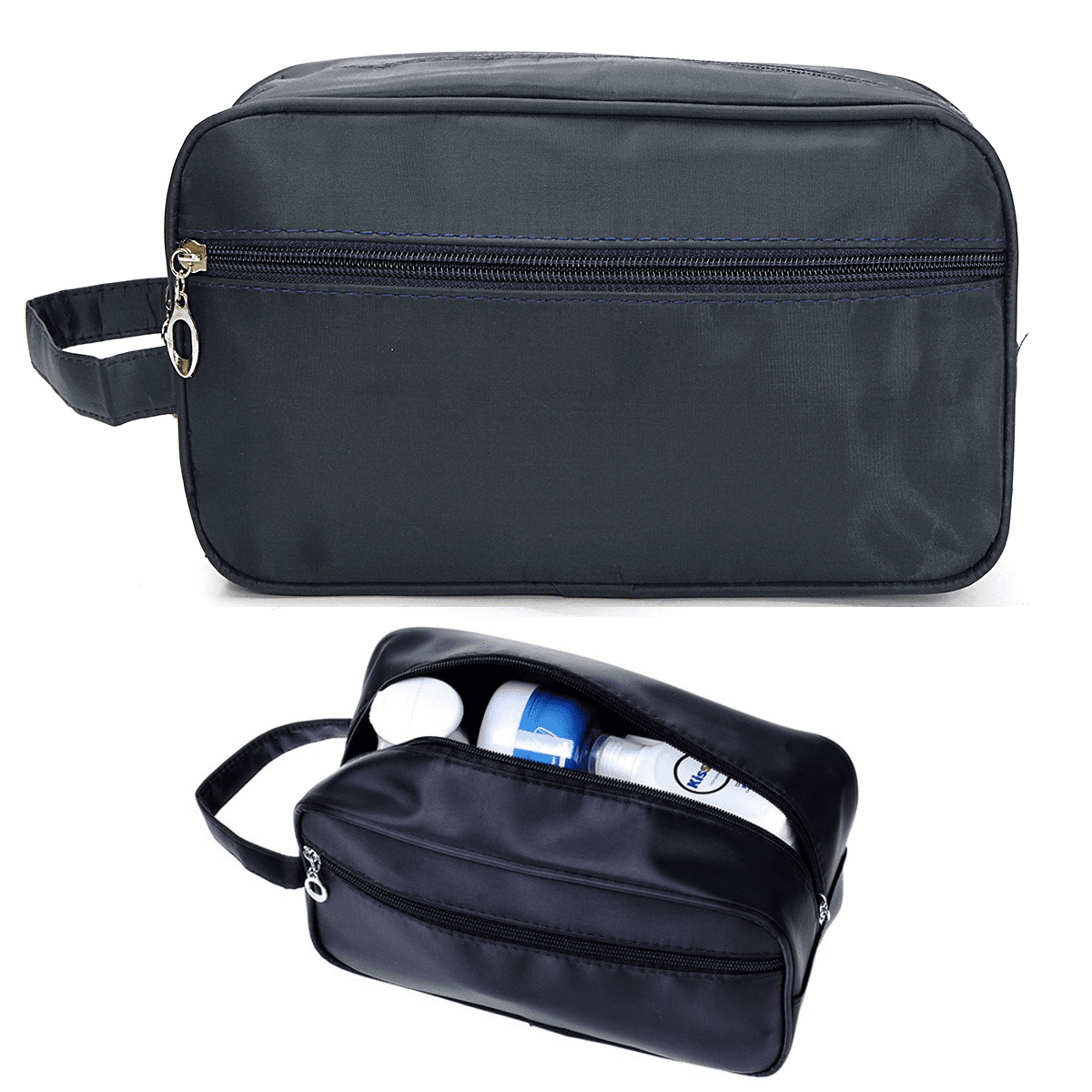 Mens Shaving Kit Travel Bag，Mens Travel Organizer Toiletry Bag Cases, Carry Tote Waterproof Wash ...