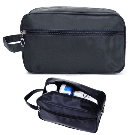 Mens Shaving Kit Travel Bag，Mens Travel Organizer Toiletry Bag Cases, Carry Tote Waterproof Wash Shower Makeup Organizer Portable Case For Cosmetics, Personal Items, Shampoo, Body