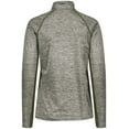 thumbnail image 2 of Holloway M Ladies Electrify Coolcore® 1/2 Zip Pullover Olive Heather 222774, 2 of 5