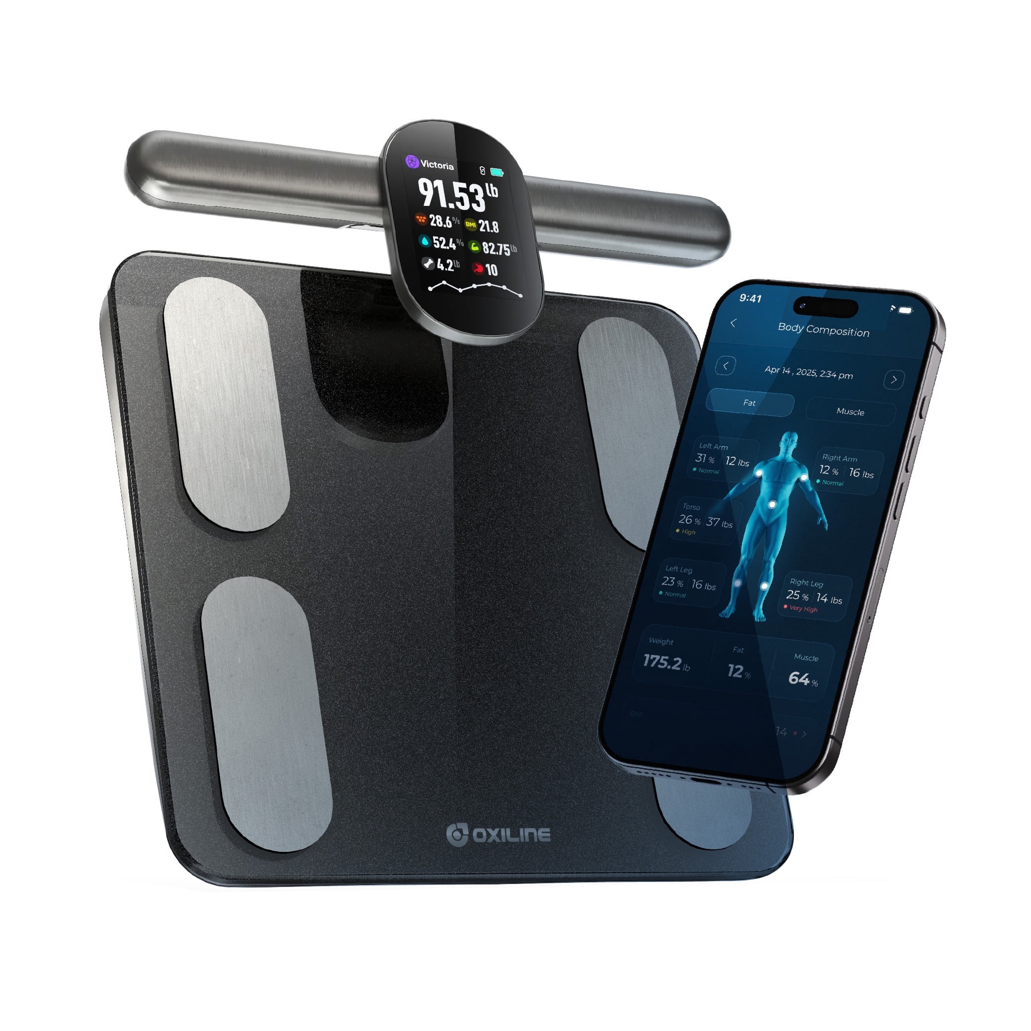 InBody H20N Smart Full Body Composition Scale, BMI, Body Fat