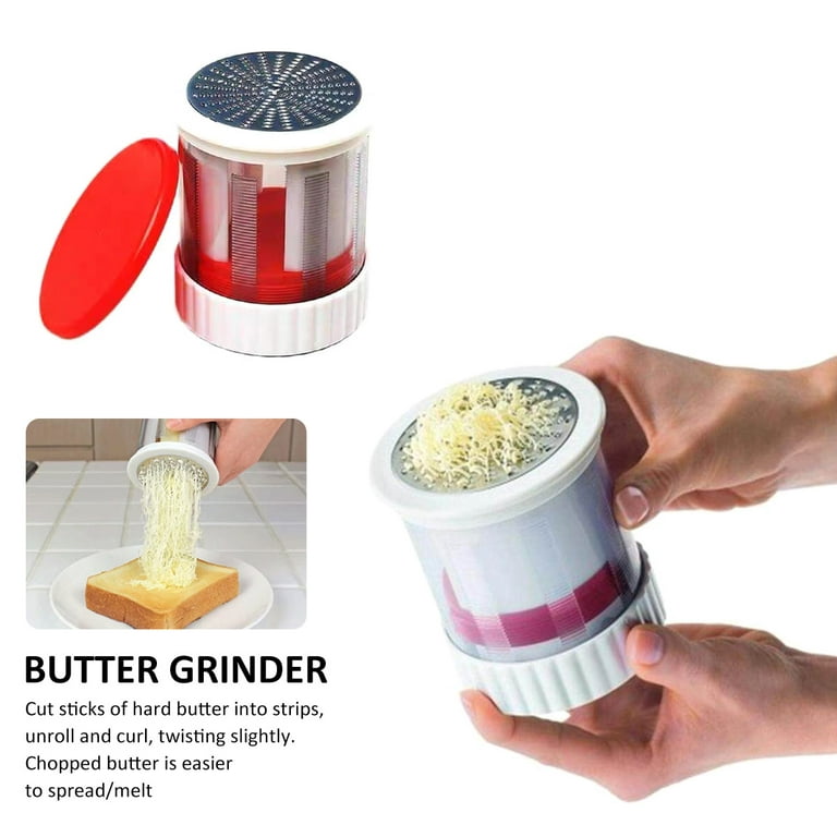 Stick Butter Slicer Butter Dispenser Butter Box Two Heads For Quick Cutting  Of Grated Cheese Cheese Fruit Vegetable Cheese - AliExpress