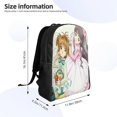 thumbnail image 3 of Cardcaptor Sakura Backpacks Casual Daypacks Student Book Bag Printing Satchel Rucksack Lightweight Schoolbag, 3 of 4