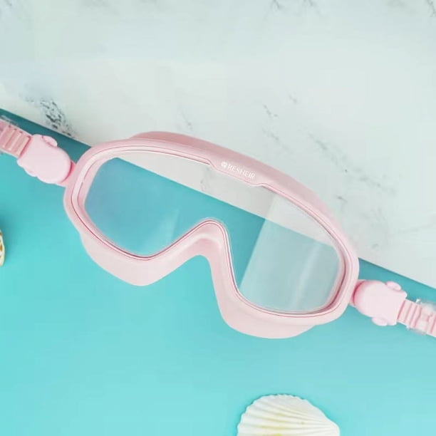 Gafas de Natación de Natación Antifog Fugas A Prueba de Marco Grande Transparente Gafas de Baño de Moda para Hombres Mujeres