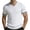 White, variant on Men's V Neck Ribbed Knit Sweater, Breathable Striped Cuff Detail, Short Sleeve Knitwear for Business Casual Work and Smart Daily Wear, Sizes S-2XL White