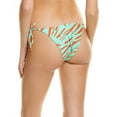 thumbnail image 2 of ViX womens  Tie Side Bikini Bottom, m, Blue, 2 of 3