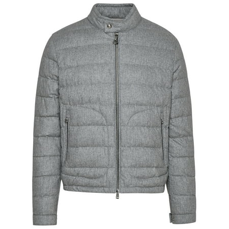 

MONCLER Piumino Acorus In Misto Cashmere Grigio