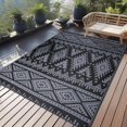 thumbnail image 1 of Outdoor Rug x ft Reversible Plastic Straw Patio Camping Rugs Large Foldable Outdoor Carpet Deck Rugs for Patio RV Outside Entry Backyard Bench Picnic &, 1 of 8