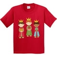 thumbnail image 3 of Inktastic Christmas Three Wisemen Youth T-Shirt, 3 of 5