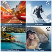 NBD 4K Video Camera Camcorder 3.0 IPS Vlogging Camera 48MP Digital Video Camera with 32GB SD Card