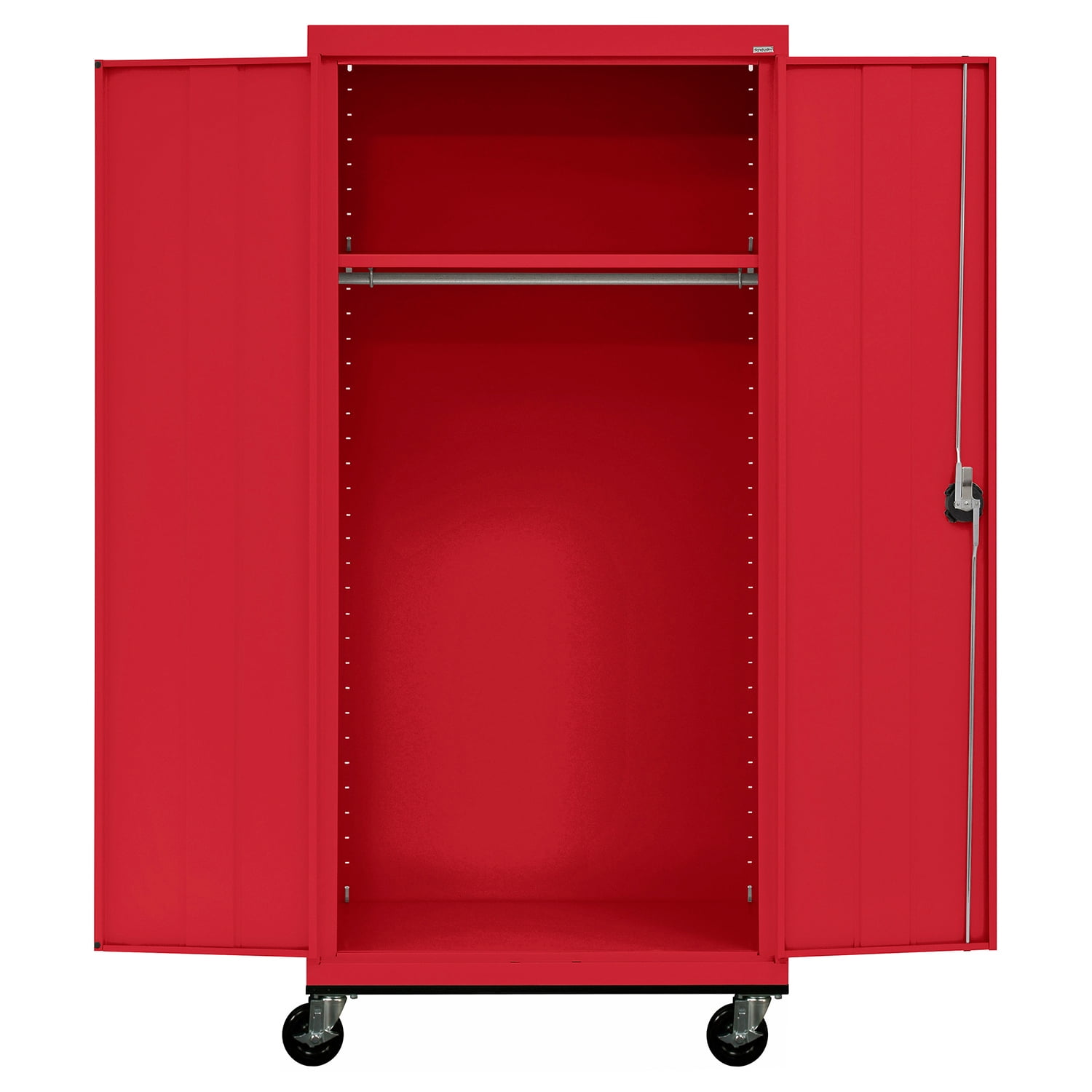 Sandusky Lee 36"W x 24"D x 78"H Steel Transport Mobile Wardrobe