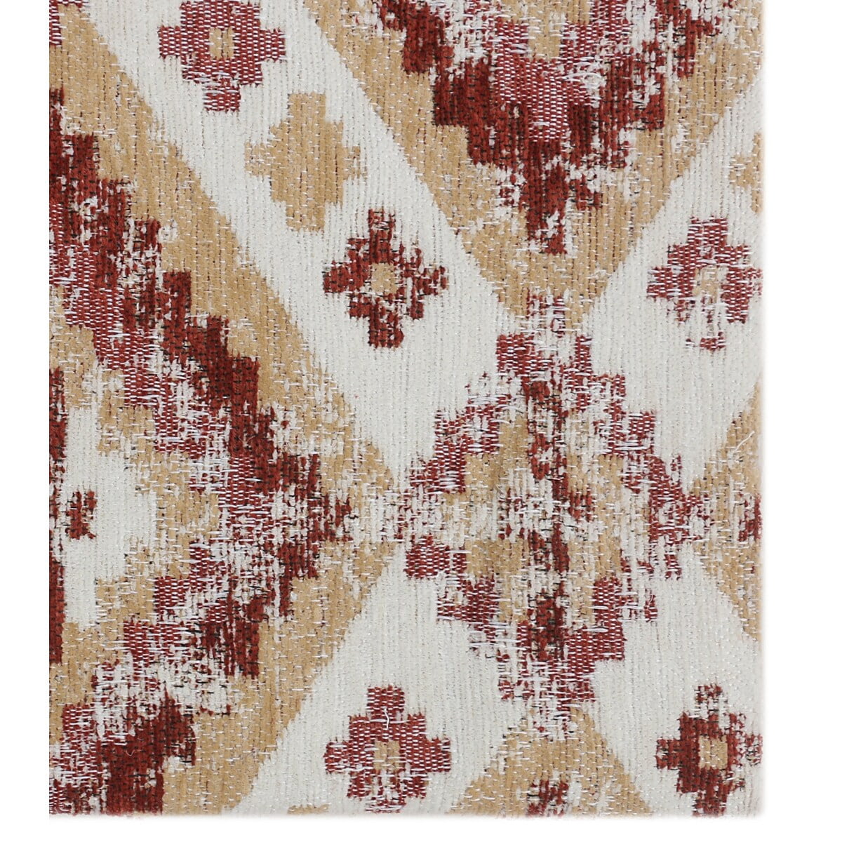 RugSmith Brown Diamond 20 in. x 36 in. Anti-Fatigue Kitchen Mat - 20"x36"