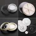 thumbnail image 4 of Boîte de Rangement pour Bijoux 1/5/10 Pcs, Plastique, Petit Rectangle Rond, Perles Multifonctionnelles, Boucles d'Oreilles, Clous d'Oreilles, Accessoires de Nail Art, Conteneur Organisateur, 4 of 8