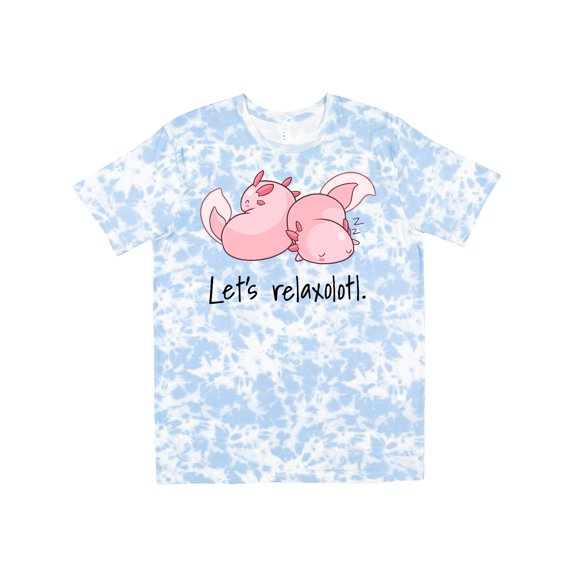 Inktastic Let's Relaxolotl with Sleeping Axolotls T-Shirt