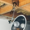 thumbnail image 3 of Simple Deluxe Tight Grip Clamp Lamp Light with 8.5 inch Aluminum Reflector up to up to 150 Watt E26 Socket (no Bulb Included) 6 feet 18/2 SPT-2 Cord, Silver, 3 of 6