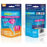 Piksters Monofilament Supagrip Flosser and Toothpick, Pack of 50 Individually Wrapped Superior Floss