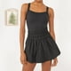 thumbnail image 3 of Mameluco De Una Pieza Mono ceñido al cuerpo para mujer, mono con tirantes y cuello redondo, traje deportivo Sexy de estilo informal Ygjytge Negro M para Mujer, 3 of 6
