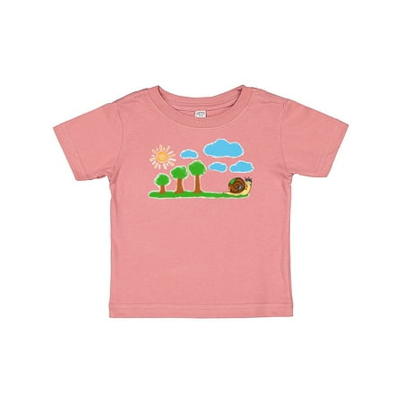 

Inktastic Painting Snail Gift Baby Boy or Baby Girl T-Shirt