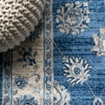 thumbnail image 4 of JONATHAN Y MODERN PERSIAN 2 x 8 Runner Rug, Vintage Moroccan Traditional - Blue/Ivory, MDP101E-28, 4 of 9