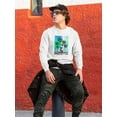 thumbnail image 2 of Cali Beach . Sweatshirt Men -Image by Shutterstock, Male Large, 2 of 4