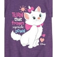 thumbnail image 3 of Disney - The Aristocats - Turn That Frown Upside Down - Girls Fitted Short Sleeve Graphic T-Shirt, 3 of 5