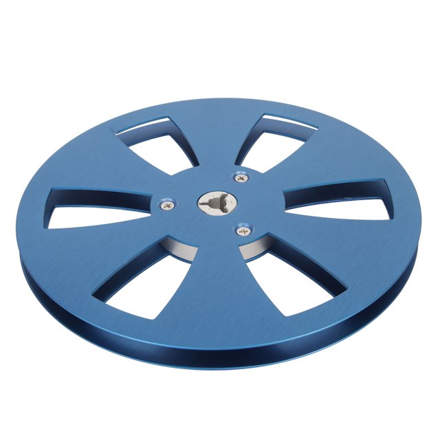 Carrete Vacío De 1/4 Y 7 Pulgadas, Carrete De Recogida Vacío De Tamaño Preciso, Silencioso, De 6 Orificios, De Alta Resistencia Para Reproductor De Cinta De Carrete A Carrete