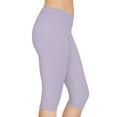thumbnail image 3 of Purple Color Capri Leggings, Purple Capri Leggings 13, 3 of 6