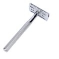 thumbnail image 6 of YAHHU Manual Double Sided Shaving Tool Kit for Men, Premium Metal Safety Razor with Non-Slip Handle, Includes 10 Refill Blades, Portable Grooming Essential, Silver (5.12 inches / 13 cm), 6 of 6