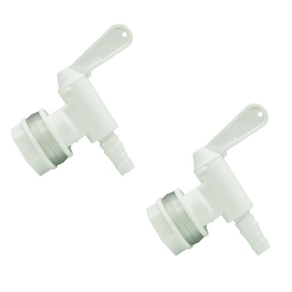 2 PACK Bottling Bucket Plastic Spigot, Replacement Spigot for Beer or Soda Homebrewing